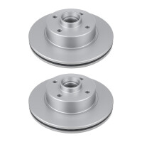 2 Bremsscheiben Hinterachse voll Ø 40 mm 10 mm...