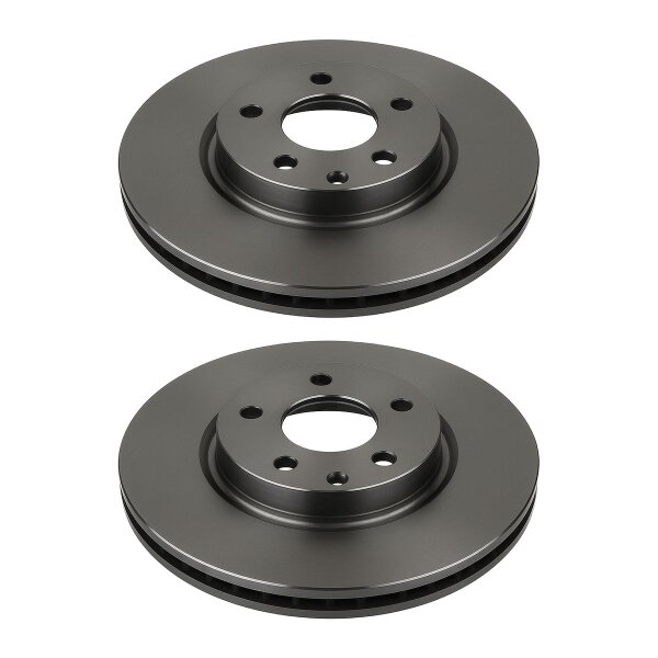 2 Bremsscheiben Vorderachse belüftet Ø 591 mm 22 mm VALEO für u.a. FIAT MULTIPLA