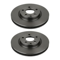 2 Bremsscheiben Vorderachse belüftet Ø 591 mm...