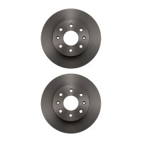 2 Brake Discs front ventilated Ø 61 mm 22 mm VALEO...