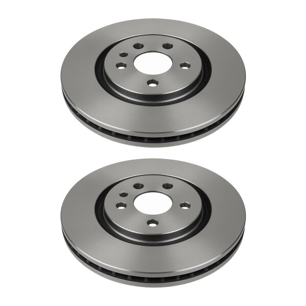 2 Bremsscheiben Vorderachse belüftet Ø 65 mm 22 mm VALEO für u.a. VW GOLF