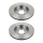 2 Bremsscheiben Vorderachse voll Ø 68 mm 13 mm VALEO für u.a. AUDI A4