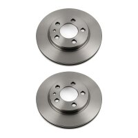 2 Brake Discs front ventilated Ø 59 mm 26 mm VALEO...