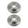 2 Brake Discs front ventilated Ø 59 mm 26 mm VALEO for e.g. CITROËN EVASION