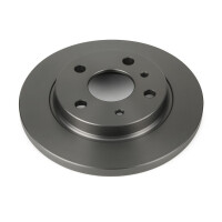 2 Brake Discs rear axle full Ø 59 mm 10 mm VALEO for e.g. FIAT ULYSSE