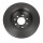 2 Brake Discs rear axle full Ø 59 mm 10 mm VALEO for e.g. FIAT ULYSSE