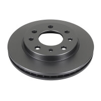 2 Brake Discs front axle ventilated Ø 61 mm 21 mm...
