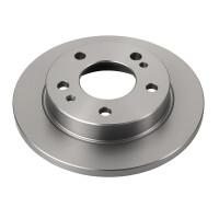 2 Brake Discs rear axle full Ø 67 mm 9 mm VALEO...