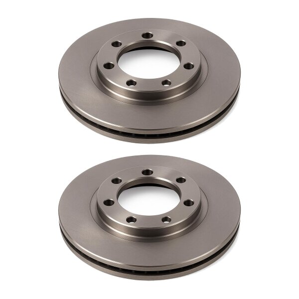 2 Brake Discs ventilated Ø 88 mm 22 mm VALEO for e.g. OPEL CAMPO