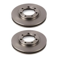 2 Brake Discs ventilated Ø 88 mm 22 mm VALEO for...