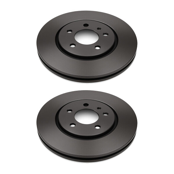 2 Bremsscheiben Vorderachse belüftet Ø 65 mm 25 mm VALEO für u.a. VW GOLF