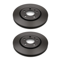 2 Bremsscheiben Vorderachse belüftet Ø 65 mm...