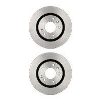 2 Bremsscheiben Vorderachse belüftet Ø 66 mm...