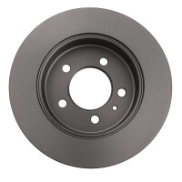 2 Brake Discs rear axle full Ø 57 mm 10 mm VALEO...