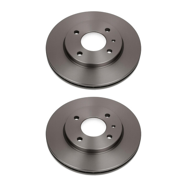 2 Brake Discs front ventilated Ø 73.4 mm 24 mm VALEO for CHRYSLER VOYAGER