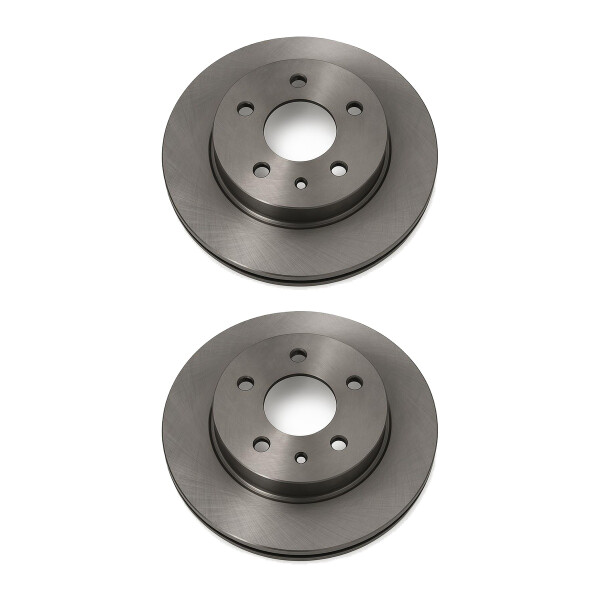 2 Brake Discs front axle ventilated Ø 61 mm 18 mm VALEO for e.g. NISSAN ALMERA