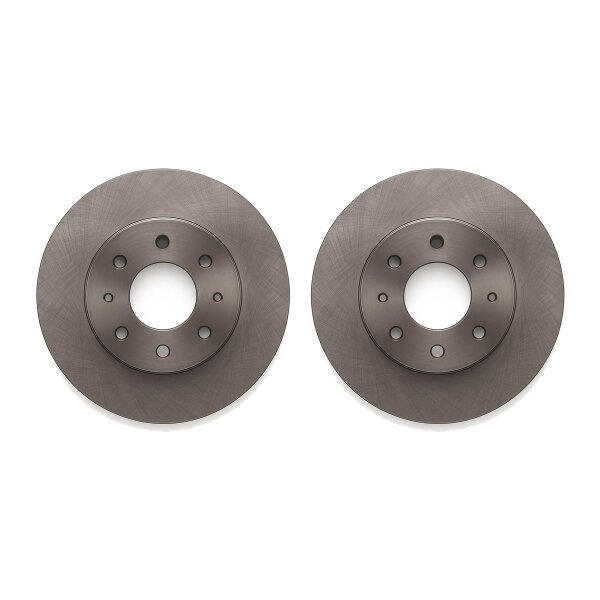2 Brake Discs front ventilated Ø 61.1 mm 18 mm VALEO for e.g. NISSAN ALMERA