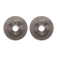 2 Brake Discs front ventilated Ø 61.1 mm 18 mm...