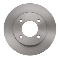 2 Brake Discs front axle full Ø 65 mm 10 mm VALEO for e.g. VW POLO