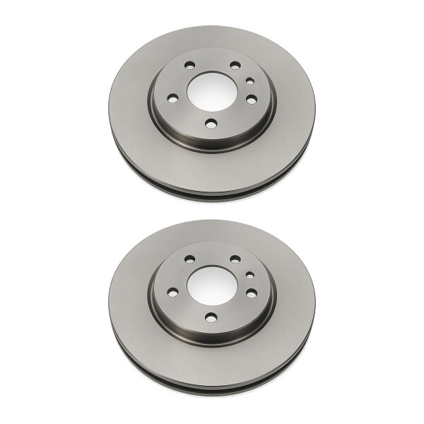 2 Brake Discs front axle ventilated Ø 59 mm 22 mm VALEO for e.g. FIAT PANDA