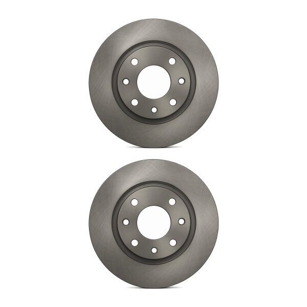 2 Bremsscheiben Vorderachse voll Ø 66 mm 13 mm VALEO für u.a. CITROËN C3