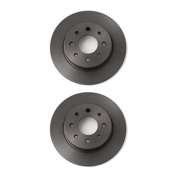 2 Brake Discs front axle full Ø 64.2 mm 13 mm VALEO for e.g. ROVER 25