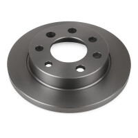 2 Brake Discs rear axle full Ø 68 mm 10 mm VALEO...