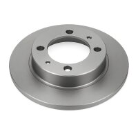 2 Brake Discs rear axle full Ø 90 mm 10 mm VALEO...