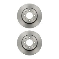 2 Bremsscheiben Vorderachse belüftet Ø 61 mm...
