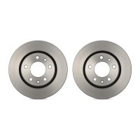 2 Bremsscheiben Vorderachse belüftet Ø 66 mm...