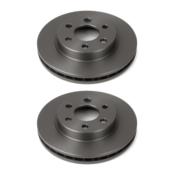 2 Brake Discs front axle ventilated Ø 55 mm 25 mm VALEO for e.g. TOYOTA AVENSIS