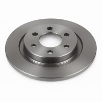 2 Brake Discs rear axle full Ø 59 mm 12 mm VALEO...