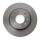 2 Brake Discs rear axle full Ø 59 mm 12 mm VALEO for e.g. CITROËN C8