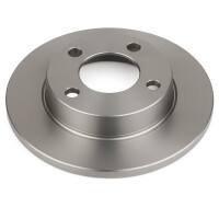 2 Brake Discs rear axle full Ø 65 mm 9 mm VALEO...