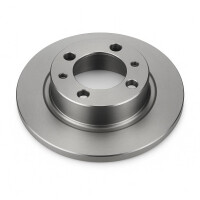 2 Brake Discs rear axle full Ø 71 mm 14 mm VALEO...