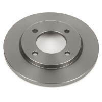 2 Brake Discs rear axle full Ø 71 mm 14 mm VALEO for e.g. CITROËN C5