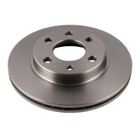 2 Brake Discs front axle ventilated Ø 59 mm 24 mm VALEO for e.g. DAEWOO NUBIRA