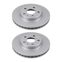 2 Bremsscheiben Vorderachse belüftet Ø 591 mm...
