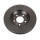 2 Brake Discs rear axle full Ø 71 mm 12 mm VALEO for e.g. CITROËN C5