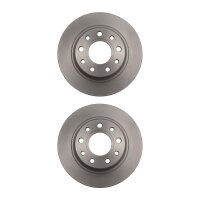 2 Brake Discs front axle ventilated Ø 65 mm 22 mm...