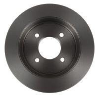 2 Brake Discs rear axle full Ø 67 mm 8 mm VALEO for e.g. MERCEDES-BENZ VANEO