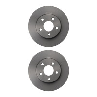 2 Bremsscheiben Vorderachse belüftet Ø 55 mm...