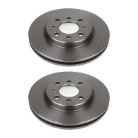 2 Bremsscheiben Vorderachse belüftet Ø 64 mm...