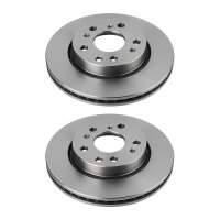 2 Bremsscheiben Vorderachse belüftet Ø 68 mm...