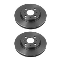2 Bremsscheiben Vorderachse belüftet Ø 60 mm...