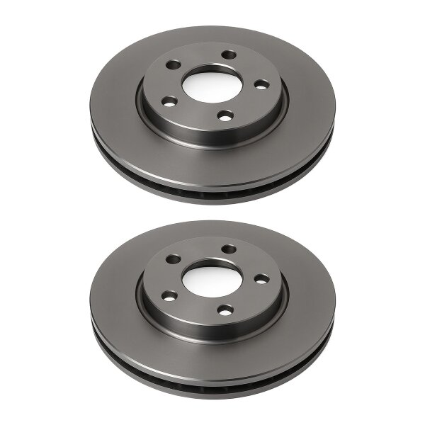 2 Brake Discs front ventilated Ø 67 mm 22 mm VALEO for e.g. MB A-CLASS