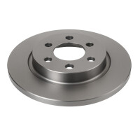 2 Brake Discs rear axle full Ø 68 mm 13.5 mm VALEO...
