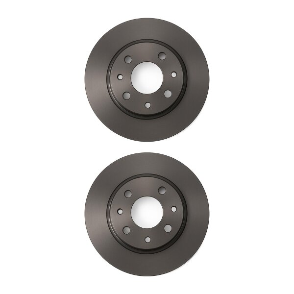 2 Bremsscheiben Vorderachse voll Ø 61 mm 12 mm VALEO für u.a. DACIA SANDERO