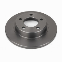 2 Brake Discs rear axle full Ø 75 mm 12 mm VALEO...