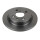2 Brake Discs rear axle full Ø 64 mm 10 mm VALEO suitable for e.g. MINI